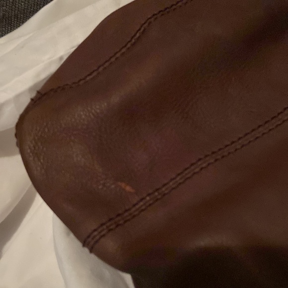 Theory Leather Bag w/Dust Bag - Picture 9 of 9